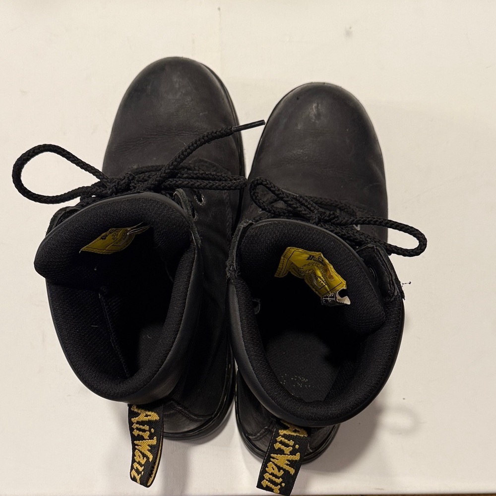 Dr. Martens Black Industrial Men's Boots - Picture 4 of 4